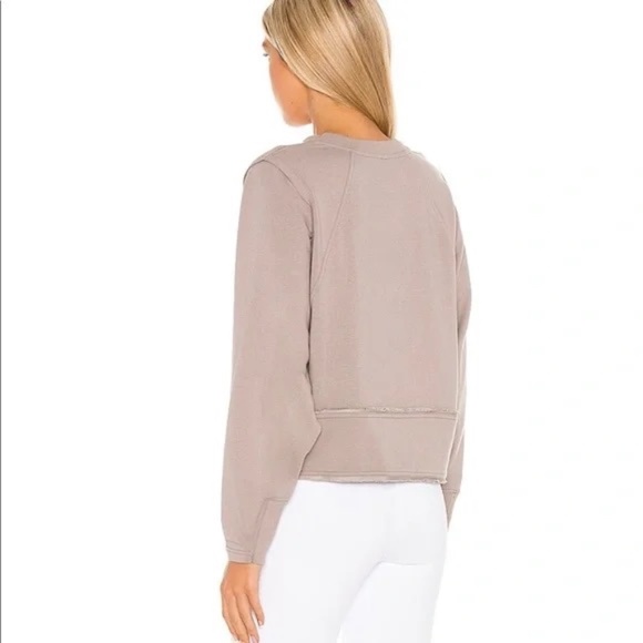 FP Movement by Free People Where The Wind Blows Sweatshirt Cashmere 45742 - Picture 3 of 12